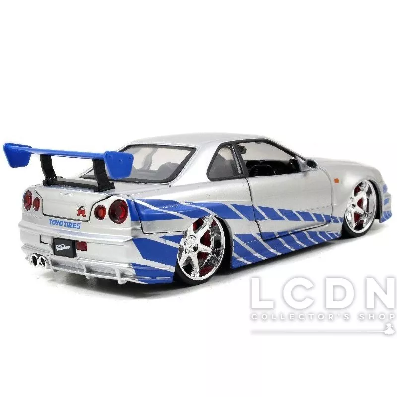 Fast & Furious 2 : Nissan Skyline GT-R R34 – ech 1/18 (Joyride