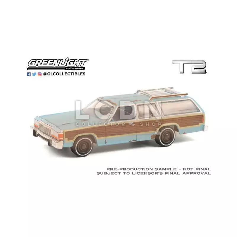 1980 Ford LTD Country Squire Terminator 2 Le Jugement Dernier (Judgment Day) 1/64