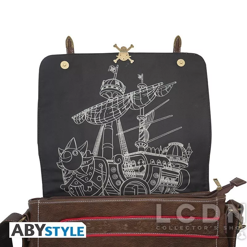 One Piece Sac Bandoulière &quot;Equipage Chapeau de Paille&quot; 38cm