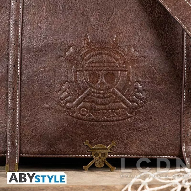 One Piece Sac Bandoulière &quot;Equipage Chapeau de Paille&quot; 38cm