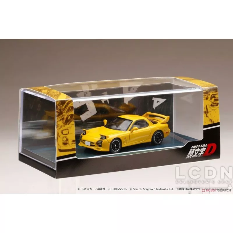 Initial D Project D Mazda RX 7 FD3S Keisuke Takahashi Diorama Set 1 64