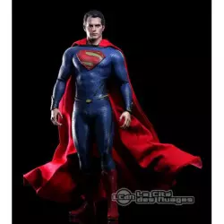 Hot Toys MMS200 Superman Man Of Steel Superman Kal-El Henry Cavill 1/6 Collectible Figure 31cm (Displayed)