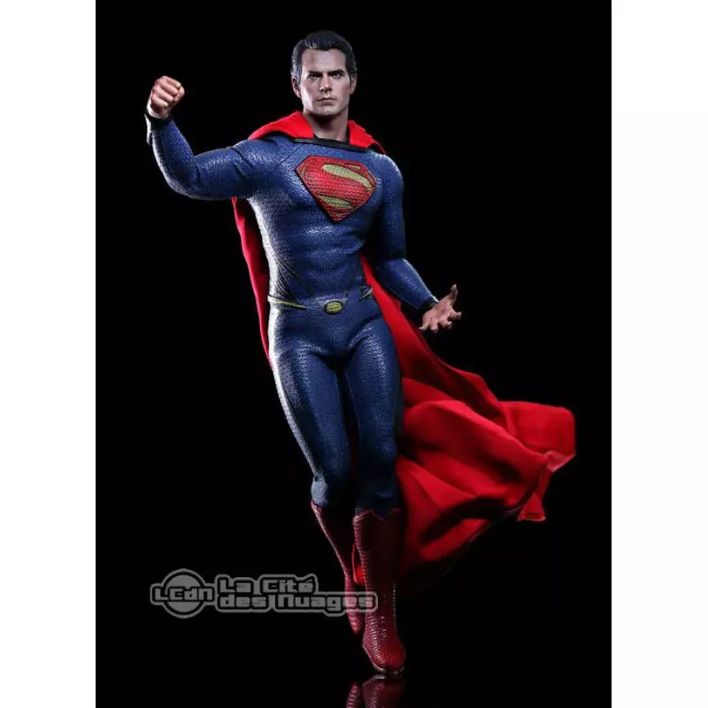 Hot Toys MMS200 Superman Man Of Steel Superman Kal-El Henry Cavill 1/6 Collectible Figure 31cm (Displayed)