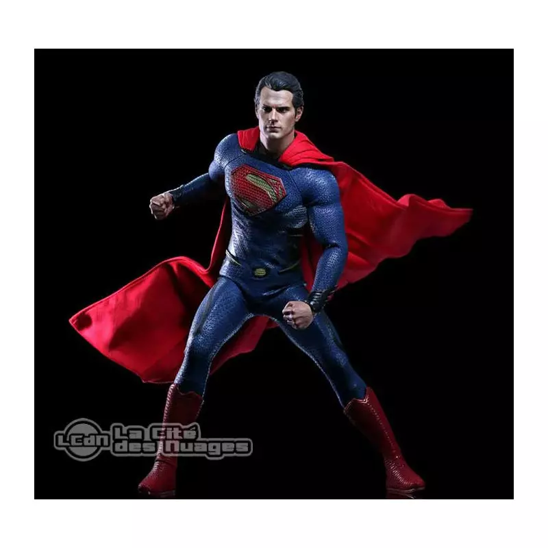 Hot Toys MMS200 Superman Man Of Steel Superman Kal-El Henry Cavill 1/6 Collectible Figure 31cm (Displayed)
