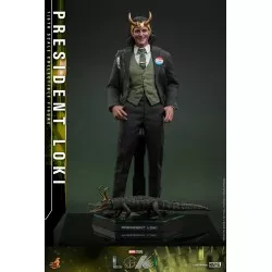 Hot Toys TMS066 Loki Collectible Action Figurine 1/6 President Loki 31cm
