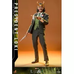 Hot Toys TMS066 Loki Collectible Action Figurine 1/6 President Loki 31cm
