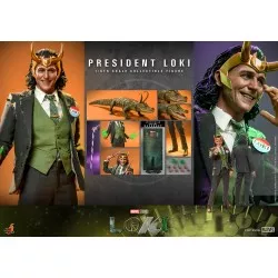 Hot Toys TMS066 Loki Collectible Action Figurine 1/6 President Loki 31cm
