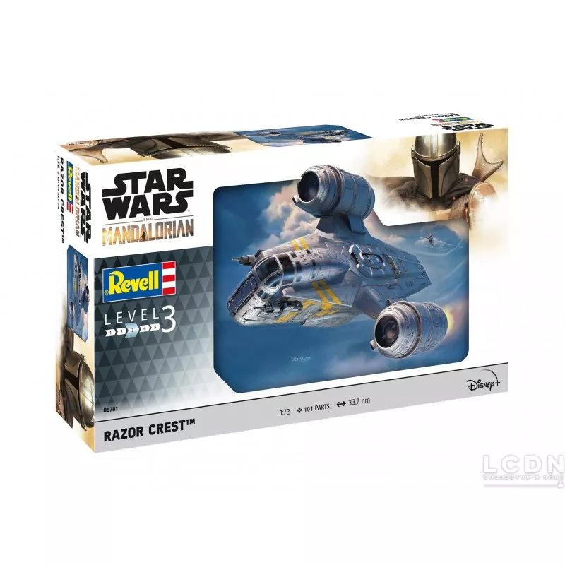 Star Wars The Mandalorian The Razor Crest Model Kit 1 72 34cm