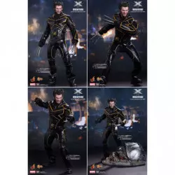 Hot Toys MMS187 X-Men l'Affrontement Final Wolverine Hugh Jackman 1/6 Collectible Figurine 30cm (Neuf)