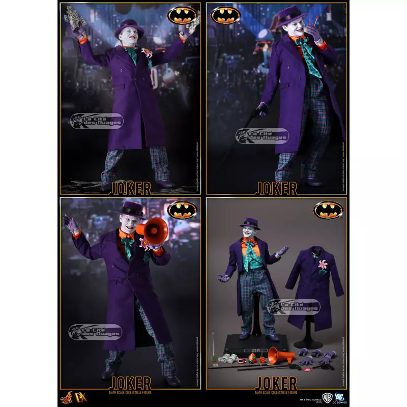 Hot Toys DX08 Batman Tim Burton 1989 The Joker Jack Nicholson 1