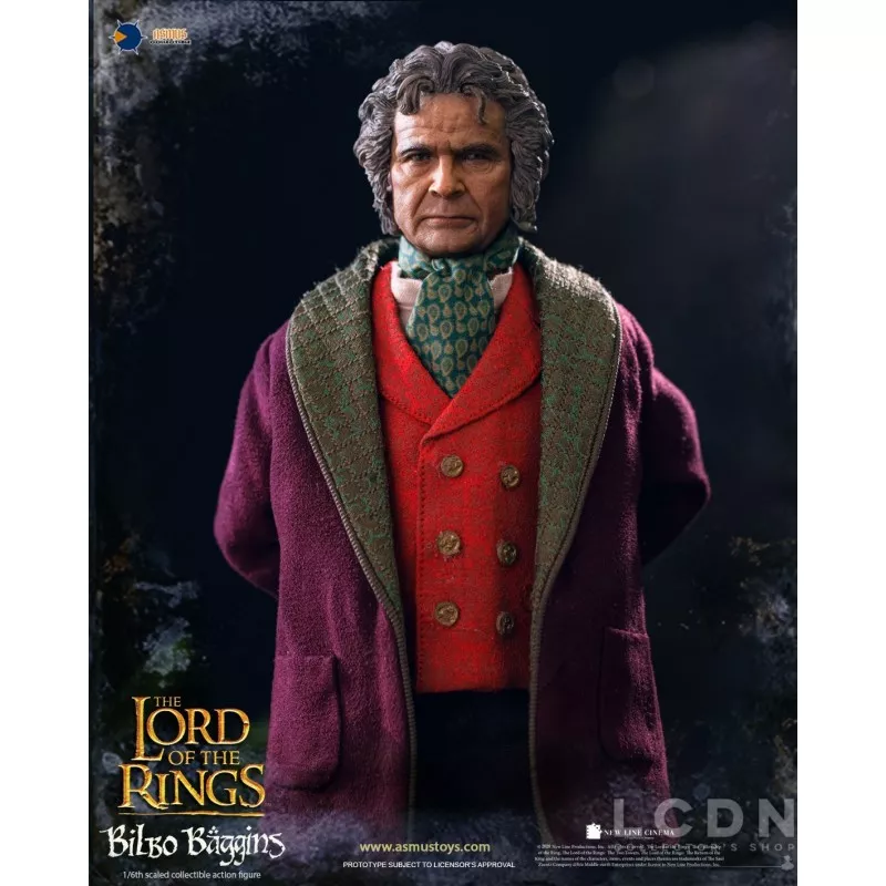 The Lord of the Rings Collectible Action Figure 1/6 Bilbo Baggins ASMUS TOYS LOTR031 20cm