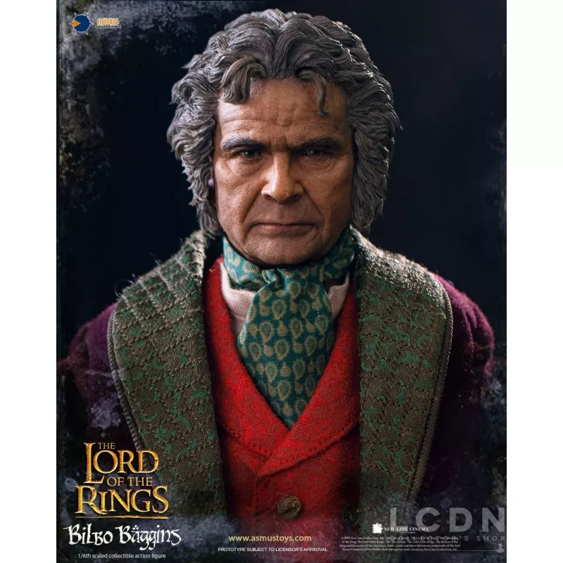 The Lord of the Rings Collectible Action Figure 1/6 Bilbo Baggins ASMUS TOYS LOTR031 20cm