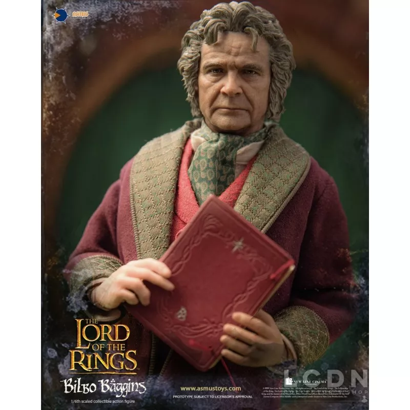 The Lord of the Rings Collectible Action Figure 1/6 Bilbo Baggins ASMUS TOYS LOTR031 20cm