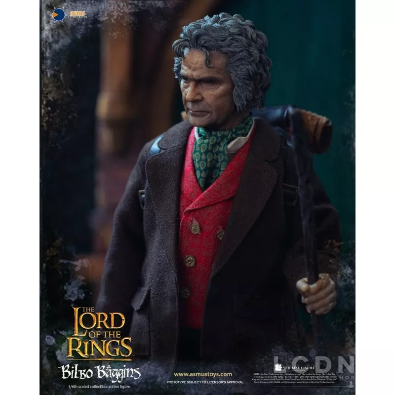 The Lord of the Rings Collectible Action Figure 1/6 Bilbo Baggins ASMUS TOYS LOTR031 20cm