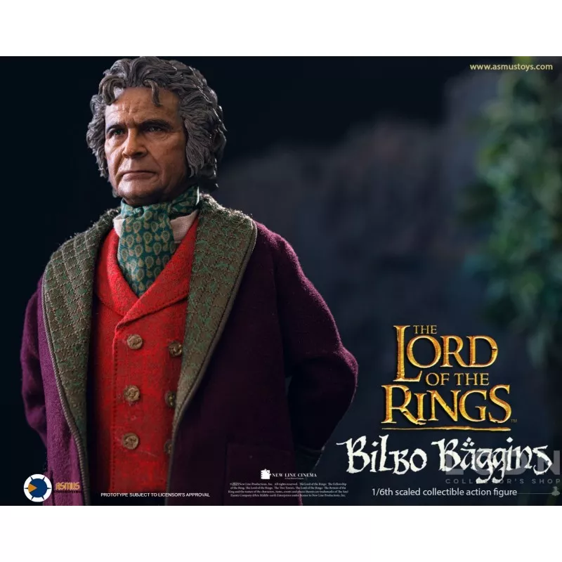The Lord of the Rings Collectible Action Figure 1/6 Bilbo Baggins ASMUS TOYS LOTR031 20cm