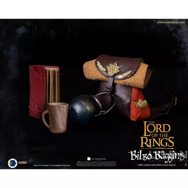The Lord of the Rings Collectible Action Figure 1/6 Bilbo Baggins ASMUS TOYS LOTR031 20cm