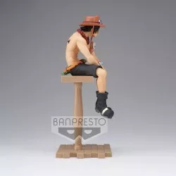 One Piece Statue Grandline Journey Portgas D Ace 15cm