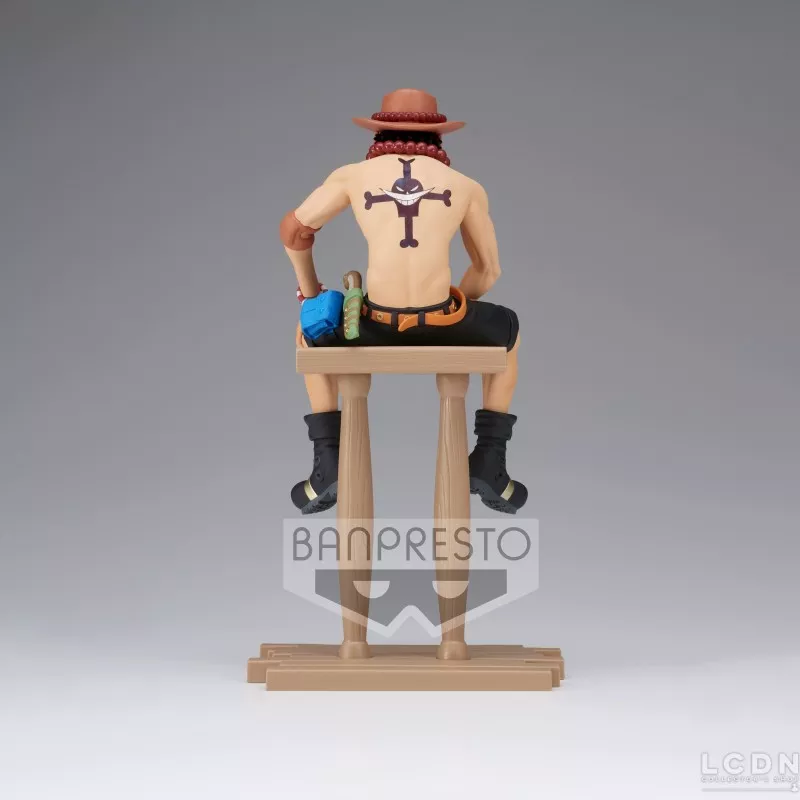 One Piece Statue Grandline Journey Portgas D Ace 15cm