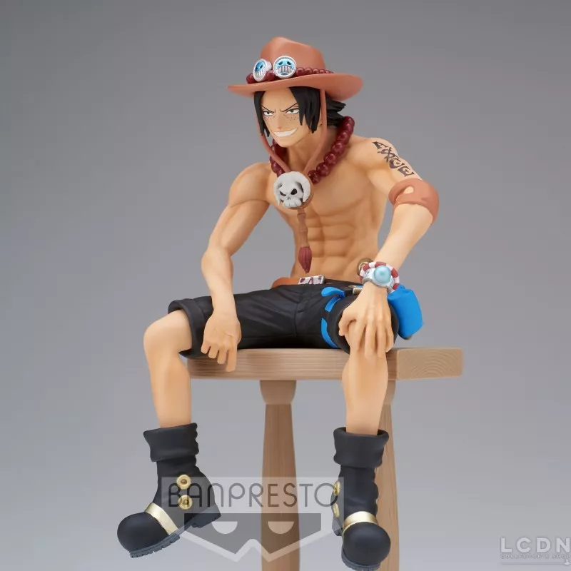 One Piece Statue Grandline Journey Portgas D Ace 15cm