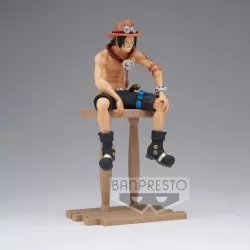 One Piece Statue Grandline Journey Portgas D Ace 15cm