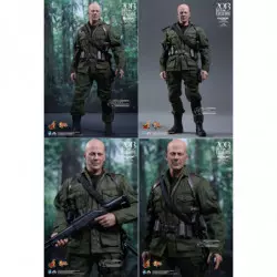 Hot Toys MMS206 G.I. Joe Conspiration Joe Colton ( Bruce Willis ) 30cm Collectible Figurine 2013 Toy Fairs Exclusive