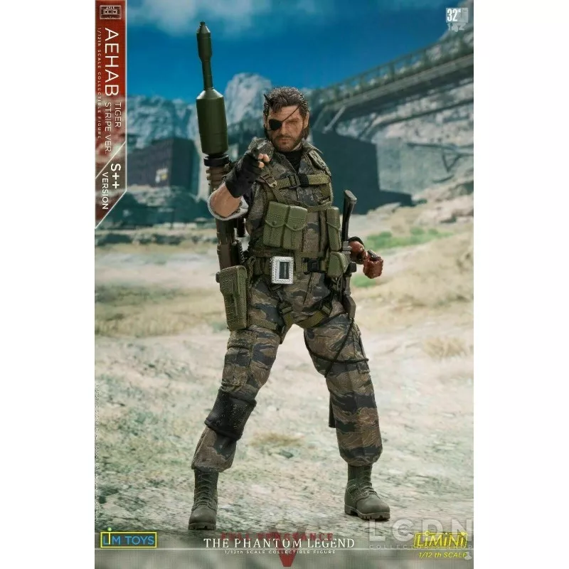 ゲームキャラクター LIMTOYS AHAB TIGER STRIPE S++ VER. 1/6 Scale Aehab Tiger Stripe Camo Suit D Pack Figure by LIM Toys