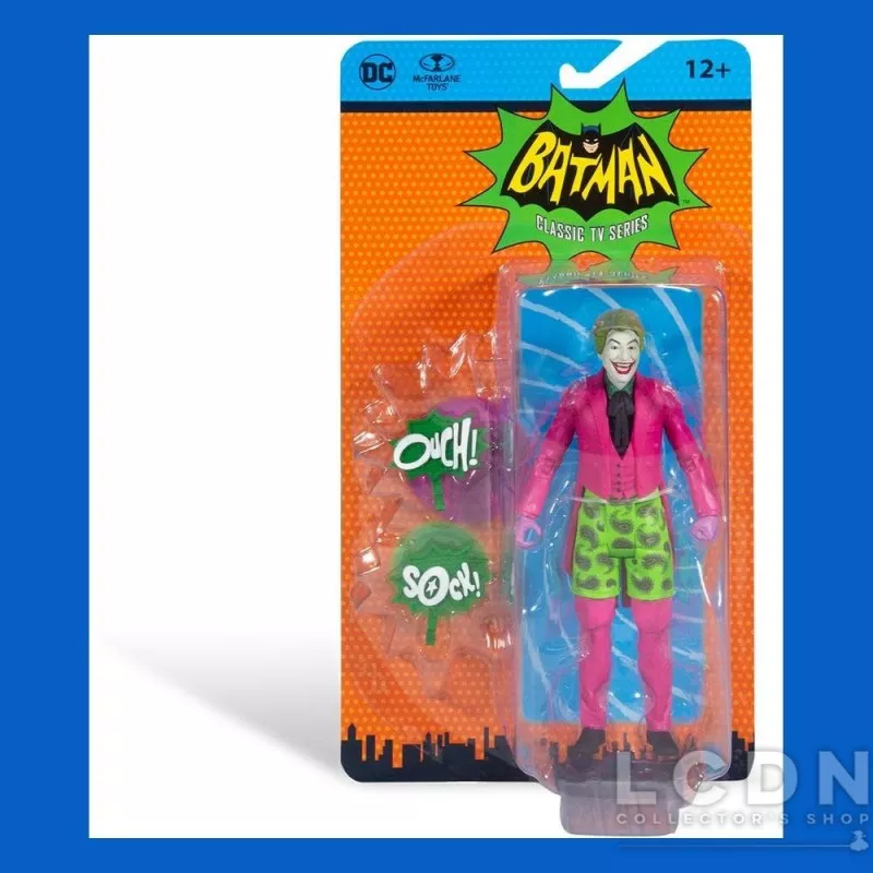 DC Batman 66 Retro Action Figurine The Joker Swim Shorts 15cm