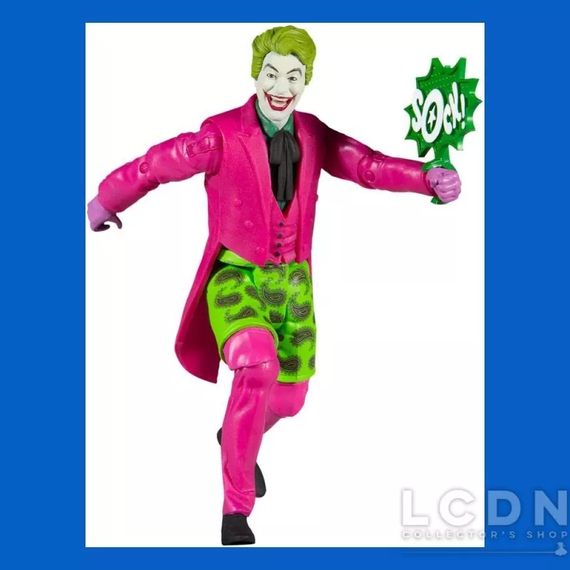 DC Batman 66 Retro Action Figurine The Joker Swim Shorts 15cm