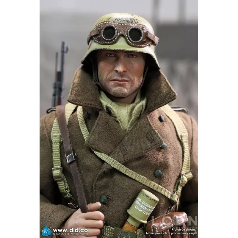 WWII German Africa Corps WH Infantry Collectible Action Figure 1/6 Burk DID D80152