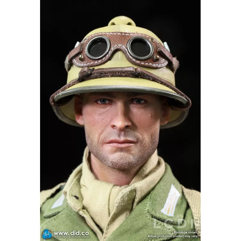 WWII German Africa Corps WH Infantry Collectible Action Figure 1/6 Burk DID D80152