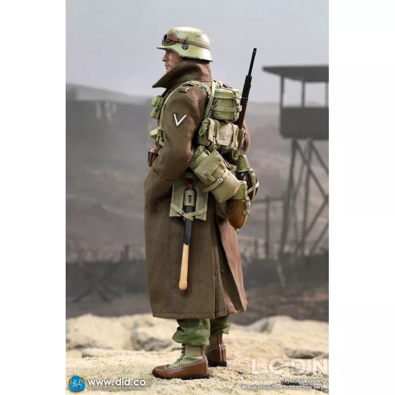 WWII German Africa Corps WH Infantry Collectible Action Figure 1/6 Burk DID D80152