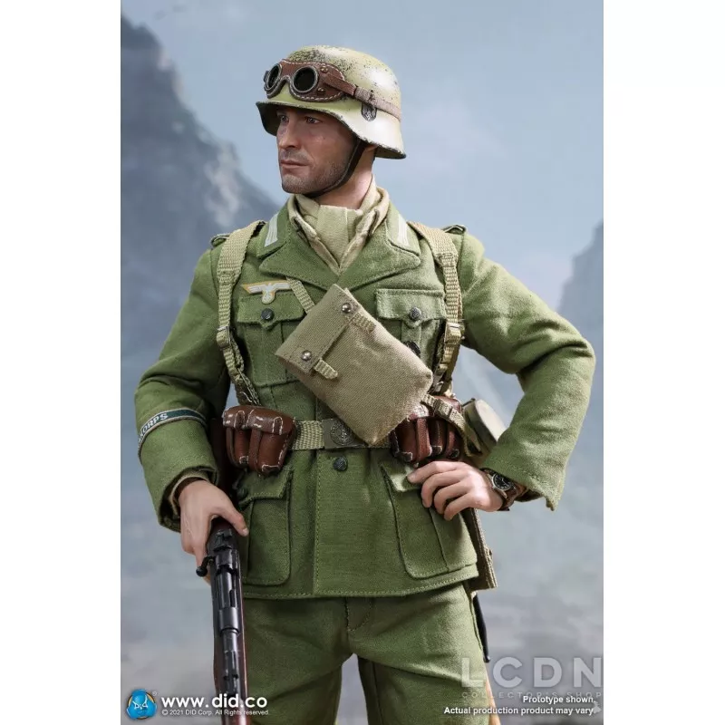 WWII German Africa Corps WH Infantry Collectible Action Figure 1/6 Burk DID D80152