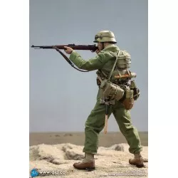 WWII German Africa Corps WH Infantry Collectible Action Figure 1/6 Burk DID D80152