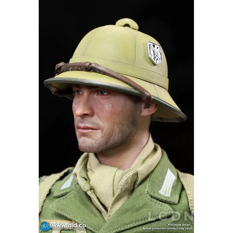 WWII German Africa Corps WH Infantry Collectible Action Figure 1/6 Burk DID D80152