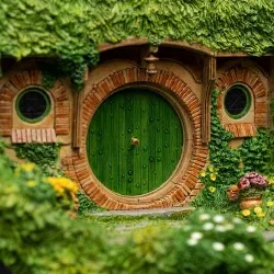 The Lord of the Rings Statue Bag End on the Hill 19cm