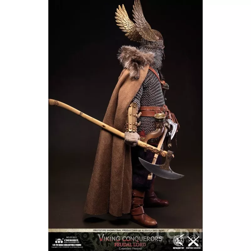 Legends of Empires Collectible Action Figurine 1/6 Viking Conquerors Feudal Lord (Legendary Version) COOMODEL EL003