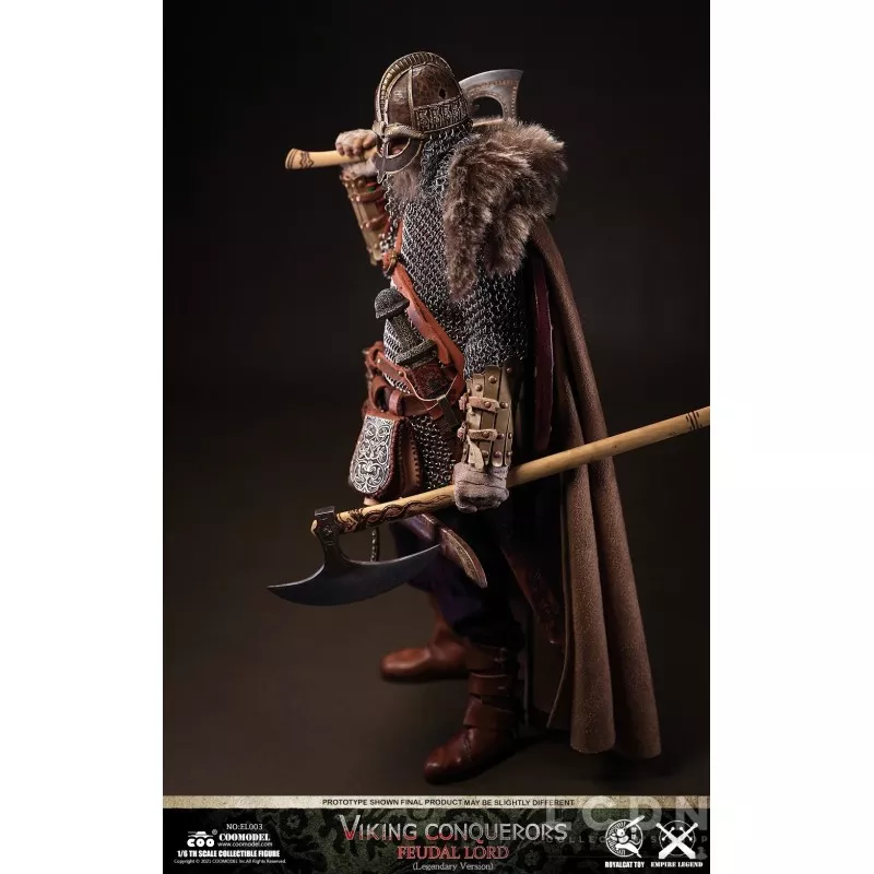 Legends of Empires Collectible Action Figurine 1/6 Viking Conquerors Feudal Lord (Legendary Version) COOMODEL EL003