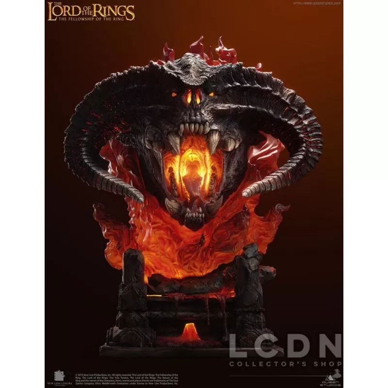 Le Seigneur des Anneaux (The Lord of the Rings) Buste Balrog Cinta Edition 61cm