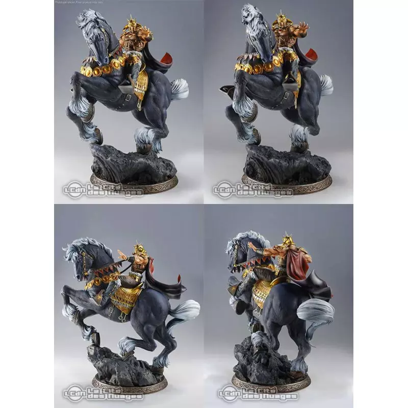 Ken Le Survivant (Hokuto no Ken) Raoh King of Hokuto avec Kokuoh HQS Statue 50cm (Ltd. 1000) (Neuf)
