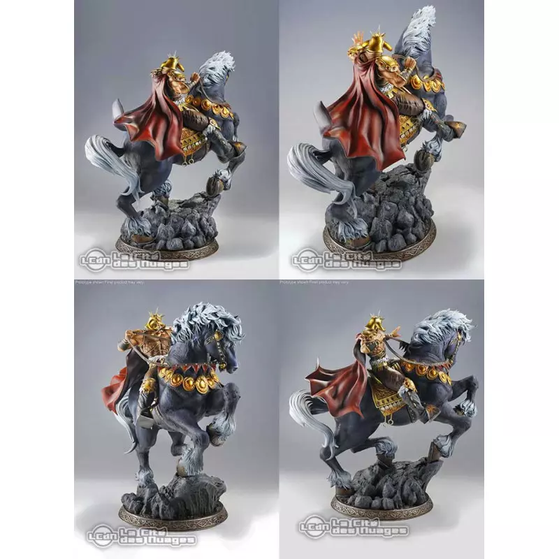 Ken Le Survivant (Hokuto no Ken) Raoh King of Hokuto avec Kokuoh HQS Statue 50cm (Ltd. 1000) (Neuf)