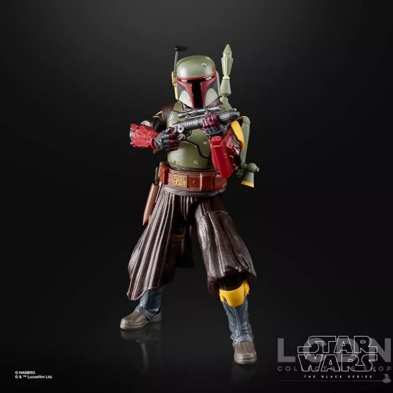 Star Wars The Book of Boba Fett Black Series Action Figure Deluxe 2022 Boba Fett (Throne Room) 15cm