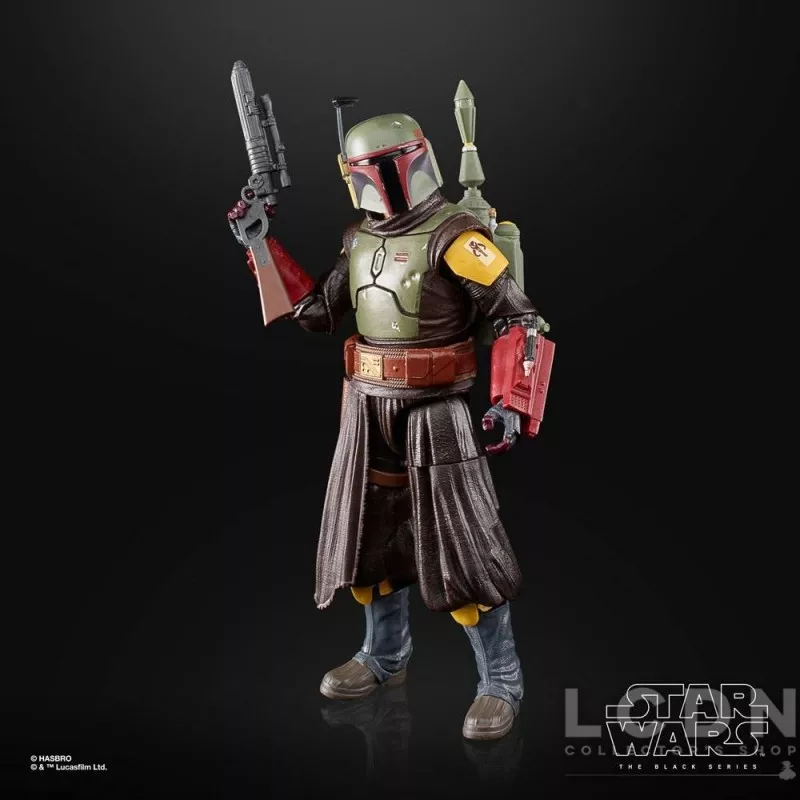 Star Wars The Book of Boba Fett Black Series Action Figure Deluxe 2022 Boba Fett (Throne Room) 15cm