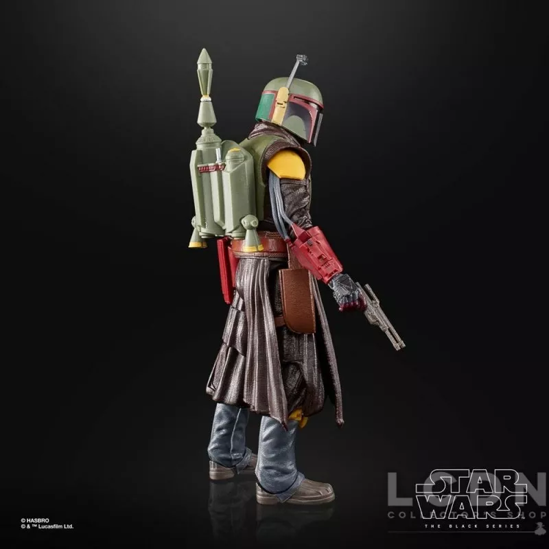 Star Wars The Book of Boba Fett Black Series Action Figure Deluxe 2022 Boba Fett (Throne Room) 15cm