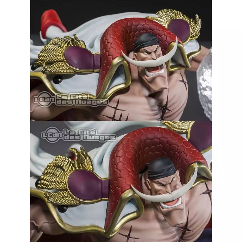 ONE PIECE Capitaine Edward Newgate Barbe Blanche HQS Statue 42cm