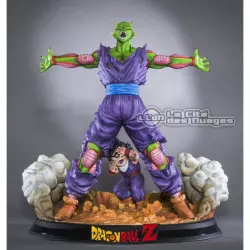 Dragon Ball Z LA RÉDEMPTION DE PICCOLO Piccolo et Son Gohan HQS statue 35cm (modèle avec défauts)