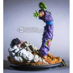 Dragon Ball Z LA RÉDEMPTION DE PICCOLO Piccolo et Son Gohan HQS statue 35cm (modèle avec défauts)