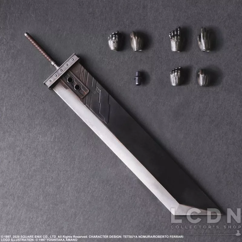 Final Fantasy VII Remake Play Arts Kai Action Figurine Cloud Strife Ver. 2 27cm