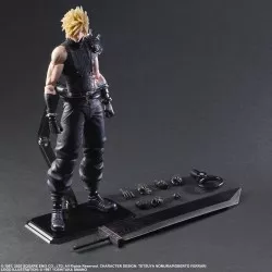 Final Fantasy VII Remake Play Arts Kai Action Figurine Cloud Strife Ver. 2 27cm