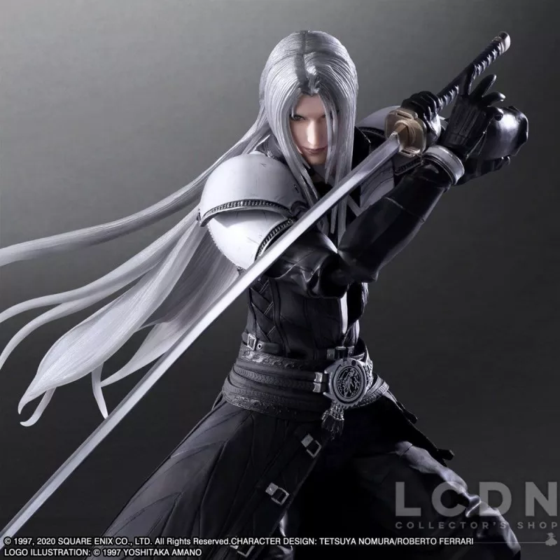 Final Fantasy VII Remake Play Arts Kai Action Figure Sephiroth 27cm (box not mint)