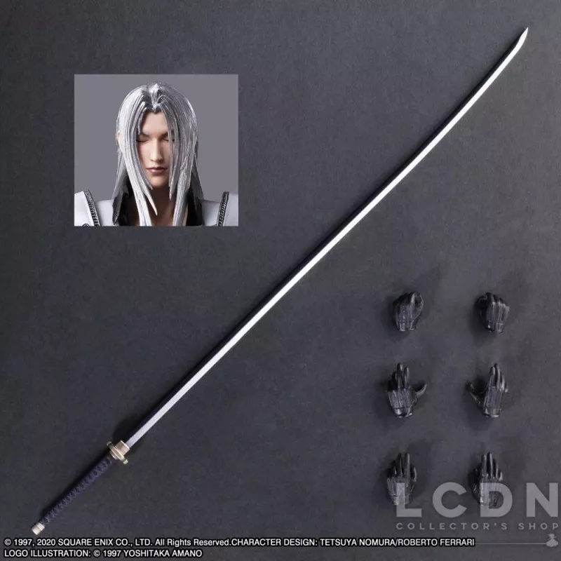 Final Fantasy VII Remake Play Arts Kai Action Figure Sephiroth 27cm (box not mint)